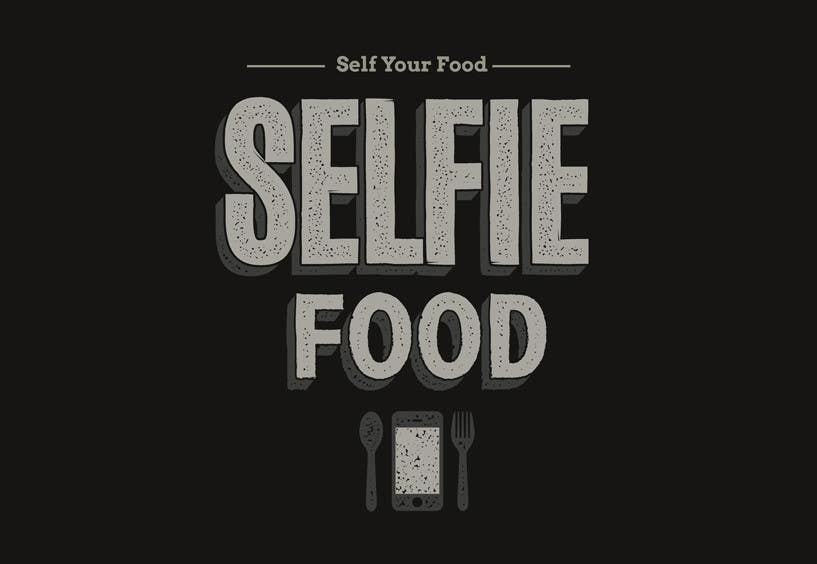 Penyertaan Peraduan #534 untuk                                                 Design a Logo for New Shop called Selfie Food Store (new concept)
                                            