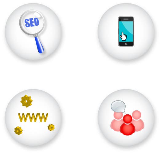 Proposition n°10 du concours                                                 Button Design for Homepage Icons
                                            