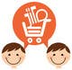 Imej kecil Penyertaan Peraduan #205 untuk                                                     Design a Logo for online shopping site
                                                