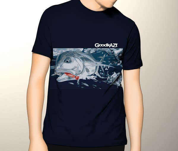 Konkurrenceindlæg #41 for                                                 T-shirt design for Trevally Fish
                                            