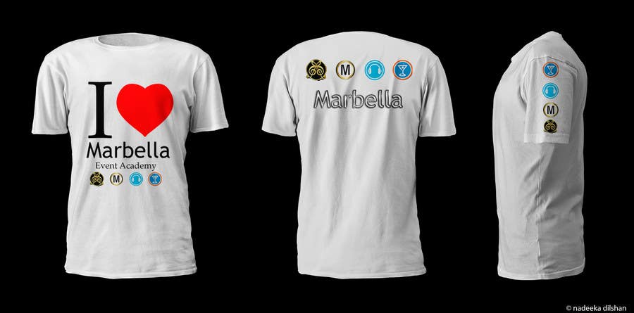 Bài tham dự cuộc thi #20 cho                                                 Designa en t-shirt for Marbella Event Academy
                                            
