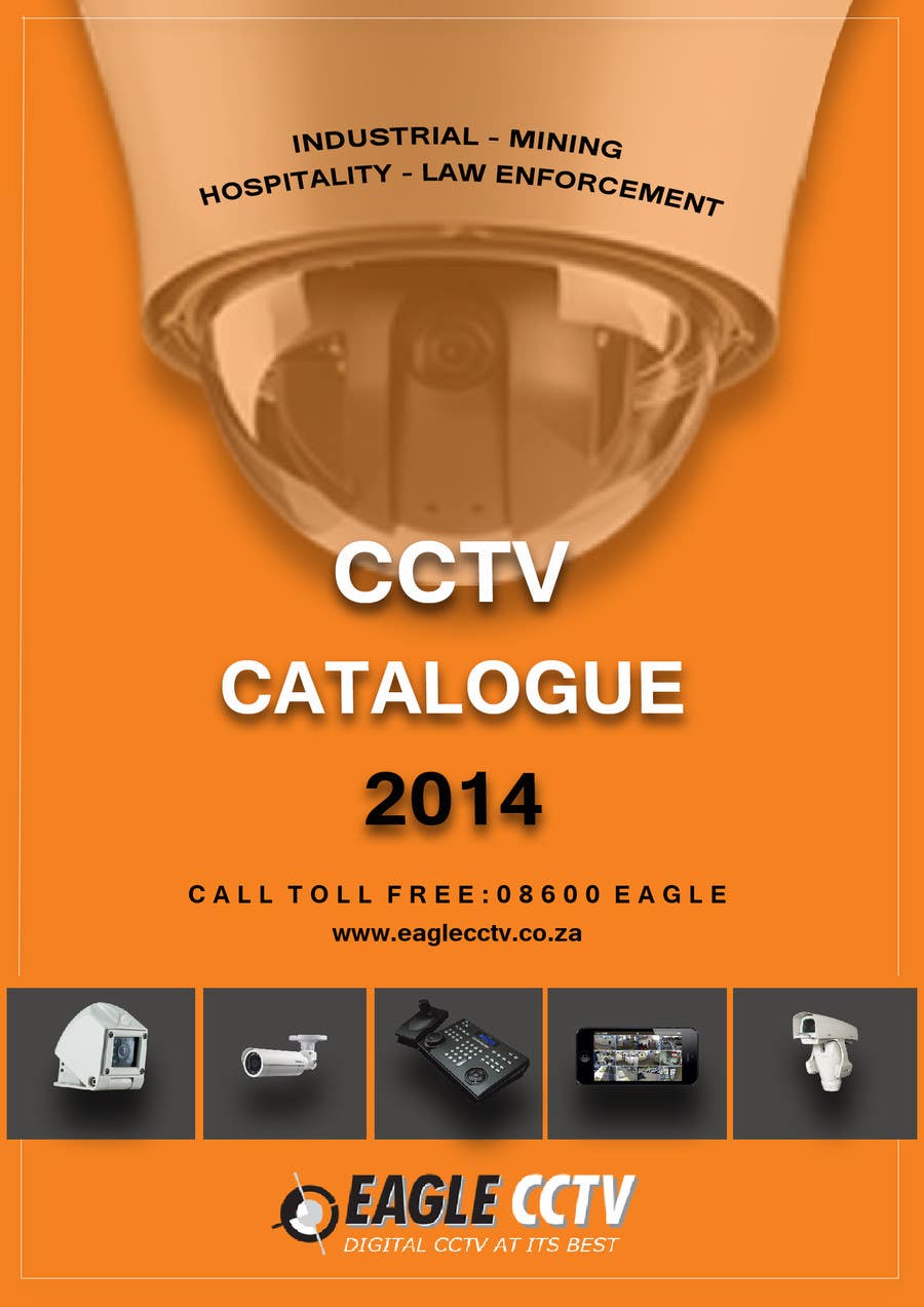 Inscrição nº 51 do Concurso para                                                 EagleCCTV - 2014 CCTV Catalog Cover
                                            