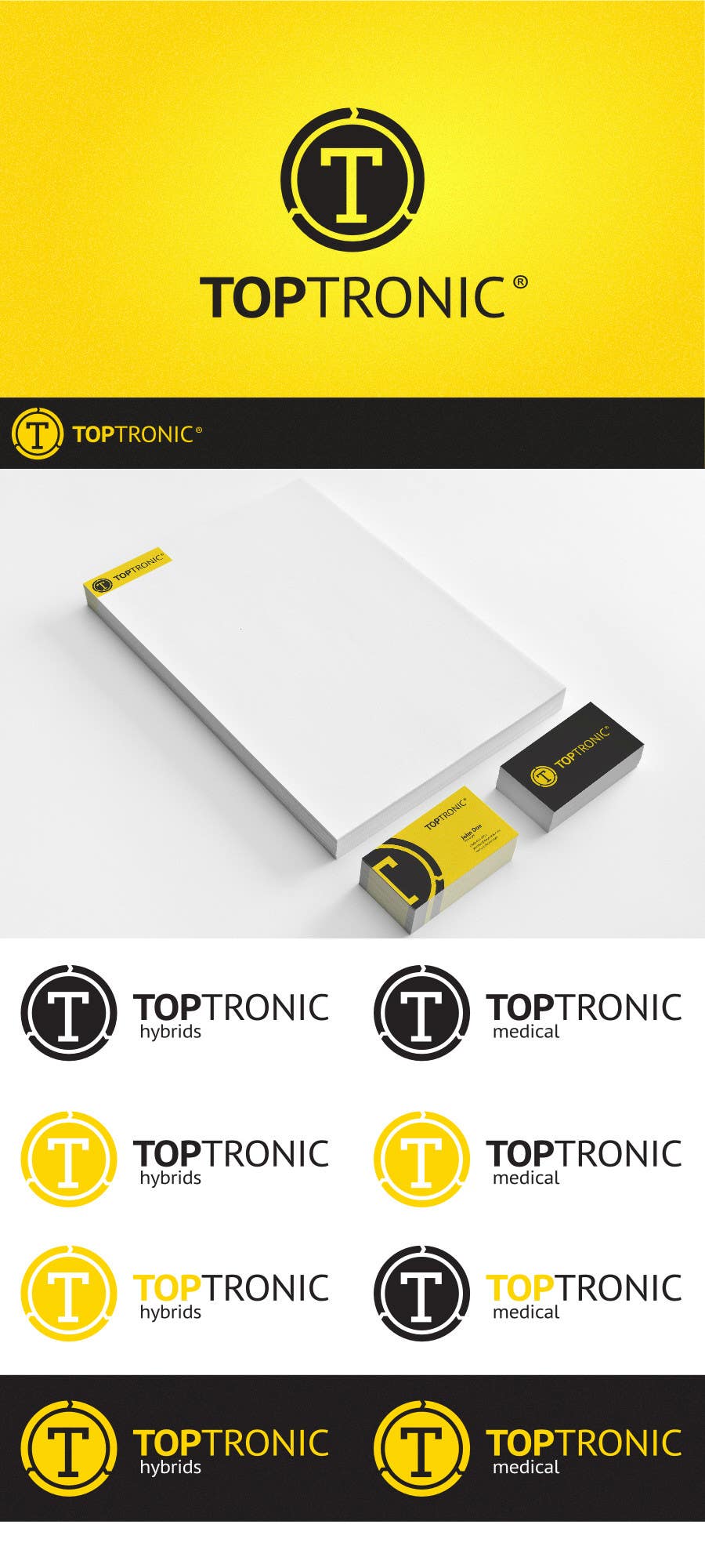 Contest Entry #1322 for                                                 Logo Design for Toptronic
                                            