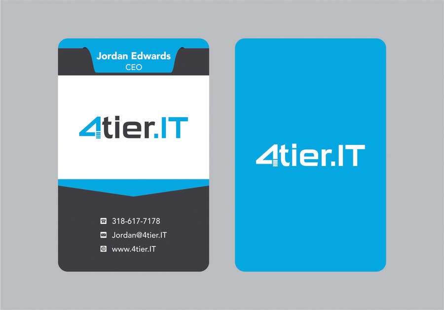 Contest Entry #54 for                                                 Design some Business Cards for 4tier
                                            