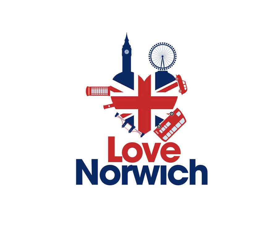 Kilpailutyö #35 kilpailussa                                                 Design a Logo for Love Norwich
                                            