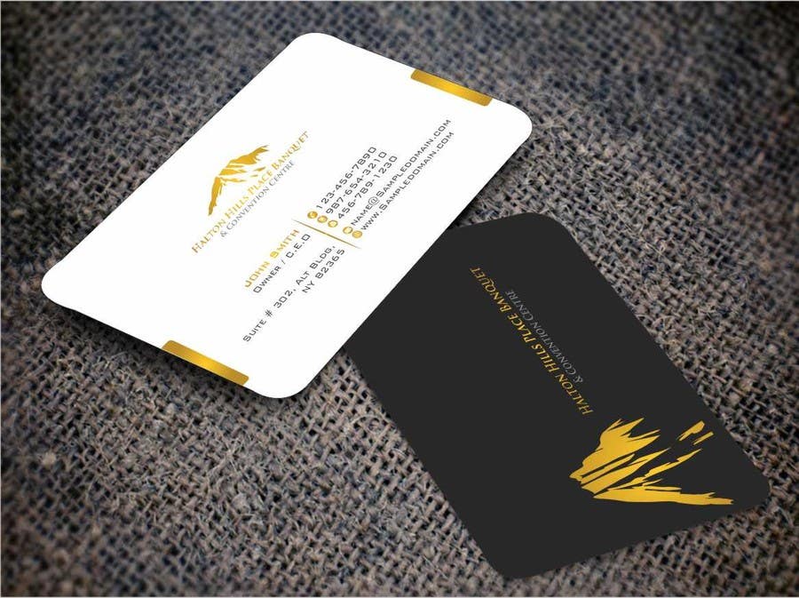 Penyertaan Peraduan #21 untuk                                                 Design a logo and Business Cards for Halton Hill Banquet and Convention Centre
                                            