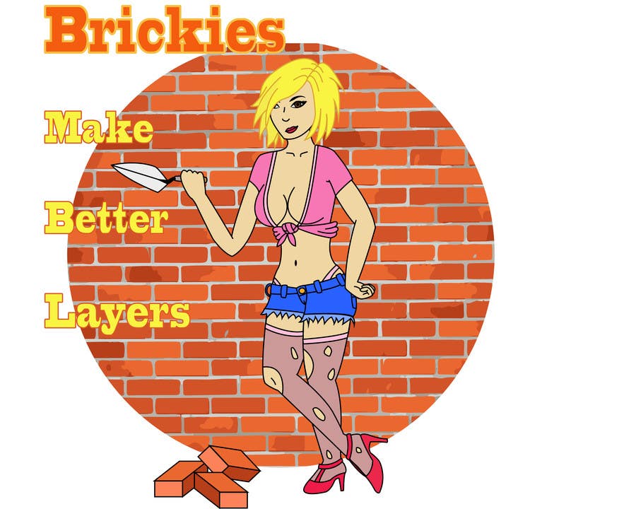 
                                                                                                                        Bài tham dự cuộc thi #                                            9
                                         cho                                             Design a T-Shirt  Logo for "Brickies make better layers"
                                        