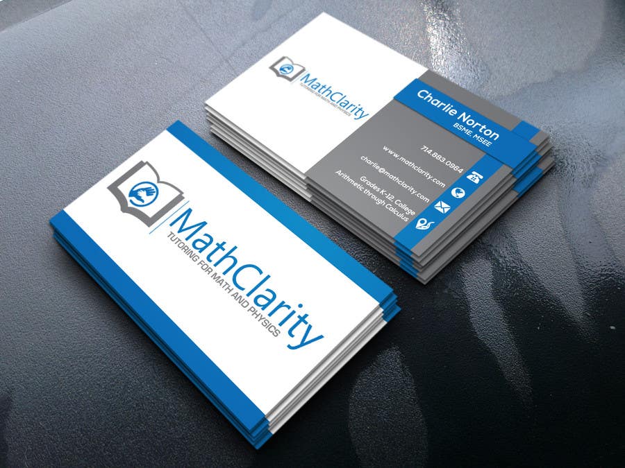 Contest Entry #86 for                                                 Business Card Design for Tutoring Company
                                            