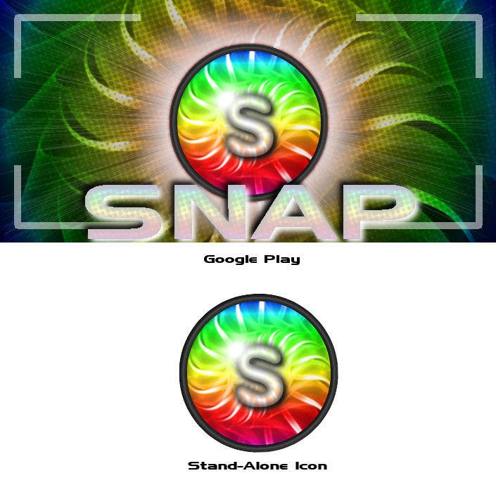 Penyertaan Peraduan #508 untuk                                                 Logo Design for Snap (Camera App)
                                            