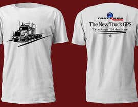 #24 for Design a T-Shirt for trucker af redsky0y
