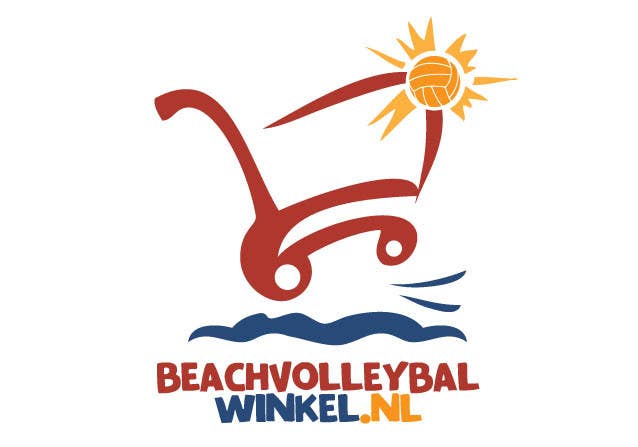 Bài tham dự cuộc thi #272 cho                                                 Logo Design for Beachvolleybalwinkel.nl
                                            