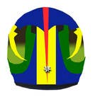 Proposition n° 19 du concours Graphic Design pour Racing Helmet design for 9 year old boy.