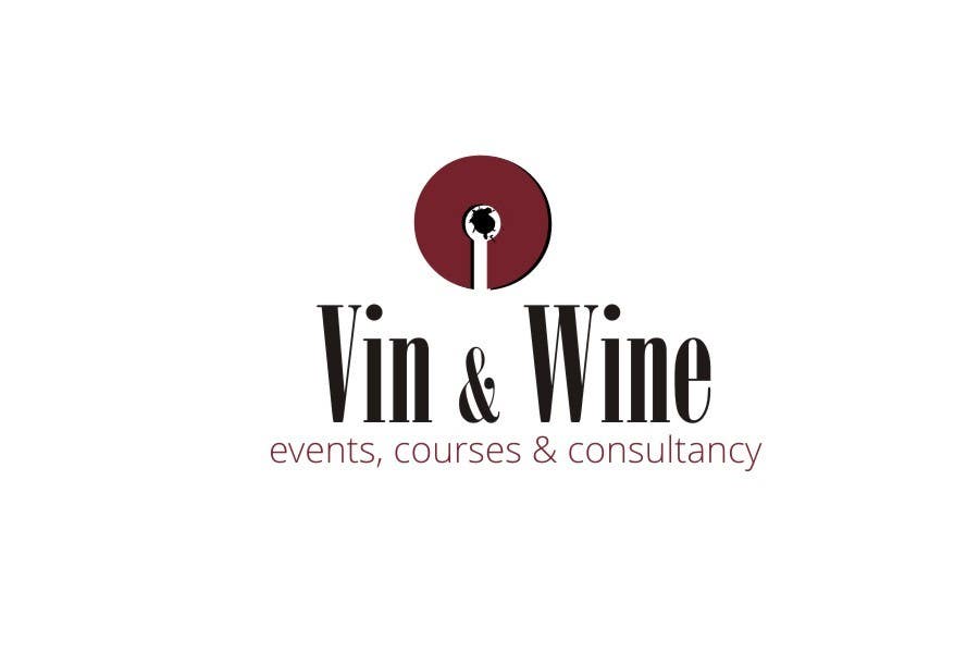 Bài tham dự cuộc thi #620 cho                                                 Logo Design for Vin & Wine - events, courses & consultancy
                                            