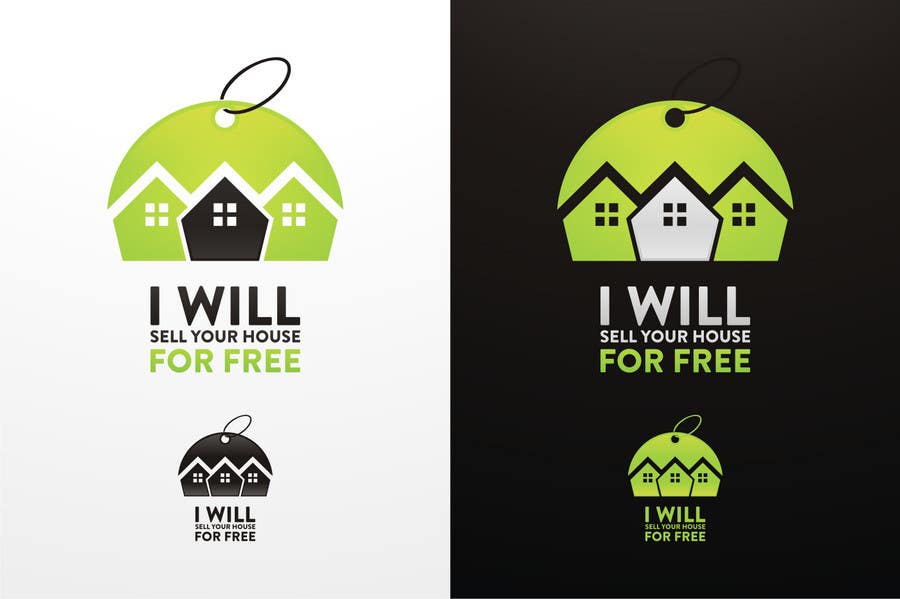 Entri Kontes #127 untuk                                                Logo Design for I Will Sell Your House For Free
                                            