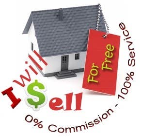 Entri Kontes #111 untuk                                                Logo Design for I Will Sell Your House For Free
                                            