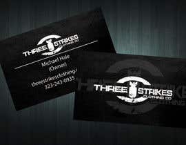 #11 for Design Business Cards for Three Strikes Clothing by jayan02004