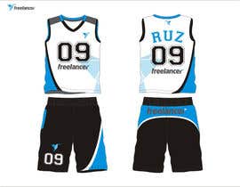 Nro 32 kilpailuun Design our Freelancer.com Basketball Jersey! käyttäjältä ruzdesignz