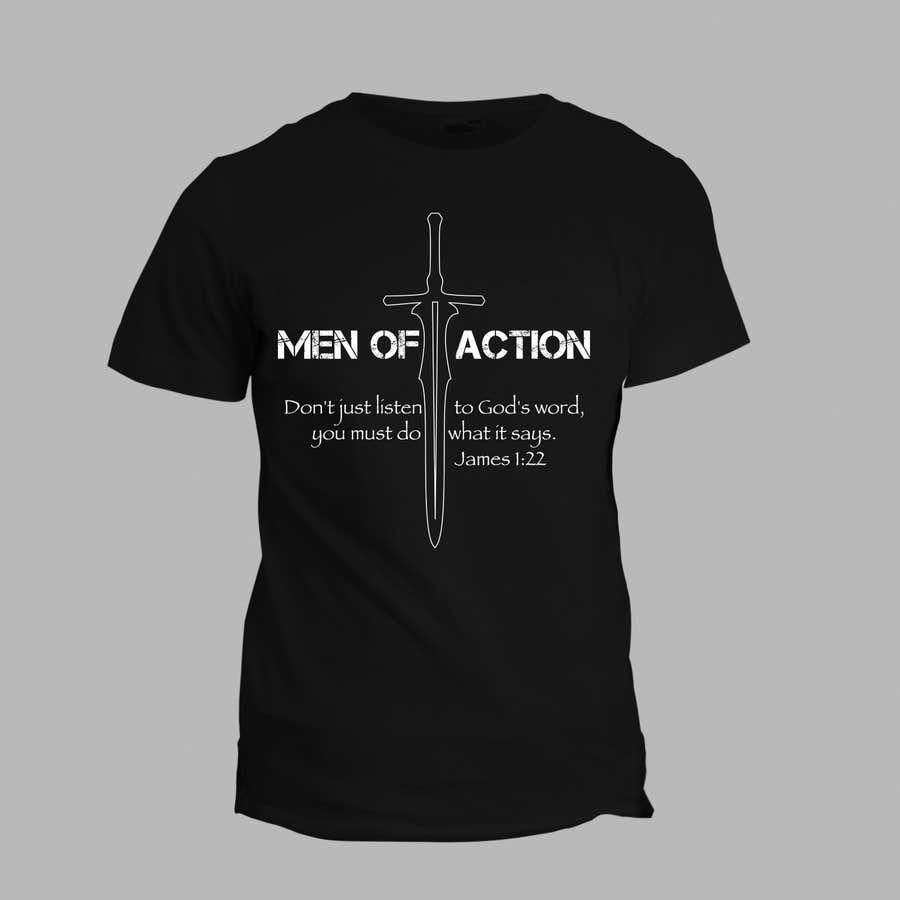 Contest Entry #15 for                                                 Design a T-Shirt for Men of Action Ministry
                                            