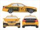 Ảnh thumbnail bài tham dự cuộc thi #21 cho                                                     Do some 3D Modelling for Taxi Car Wrapping/Look
                                                