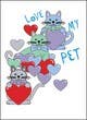 Wettbewerbs Eintrag #163 Vorschaubild für                                                     Logo Design for Love My Pet
                                                
