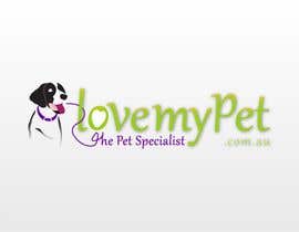 #91 za Logo Design for Love My Pet od KandCompany