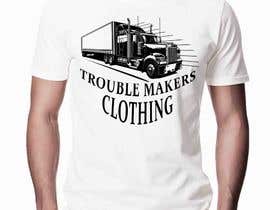 #19 untuk Design a TRUCK shirt with DRIVER oleh redsky0y