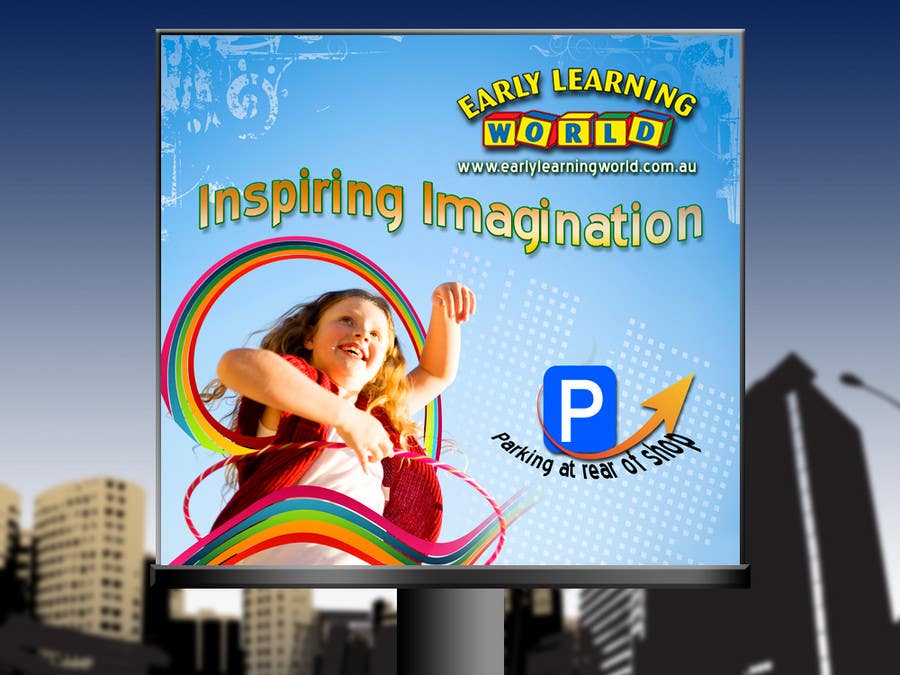 Kilpailutyö #6 kilpailussa                                                 Banner Ad Design for Early Learning World UPDATED
                                            