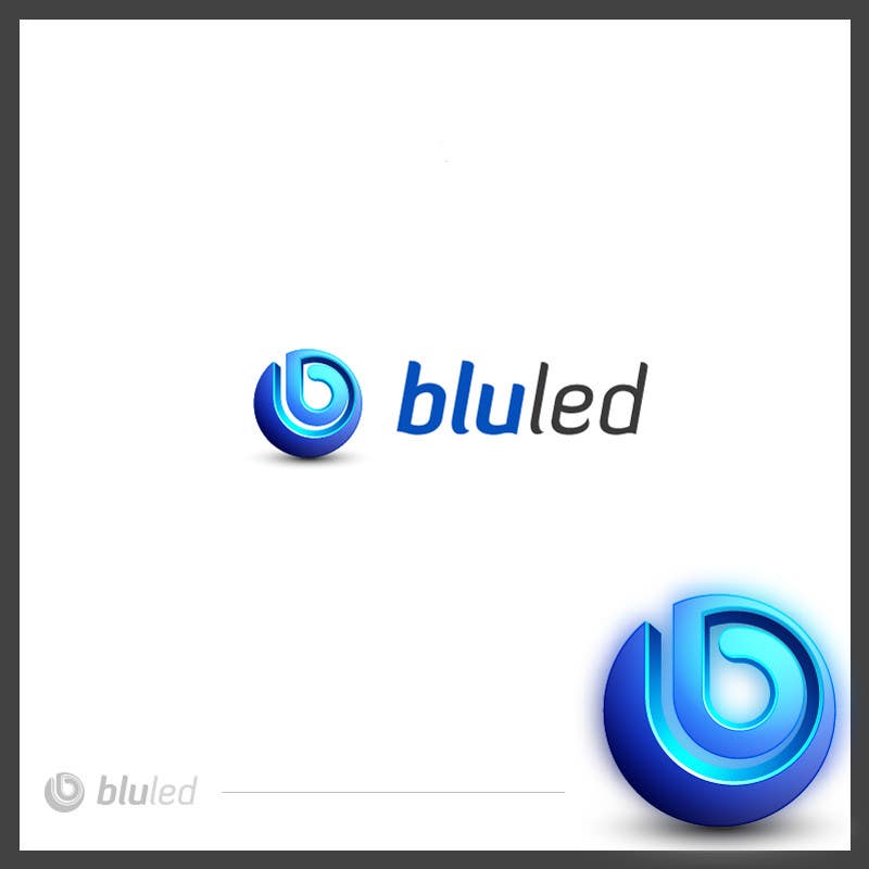 Entri Kontes #1020 untuk                                                Logo Design for Blu LED Company
                                            
