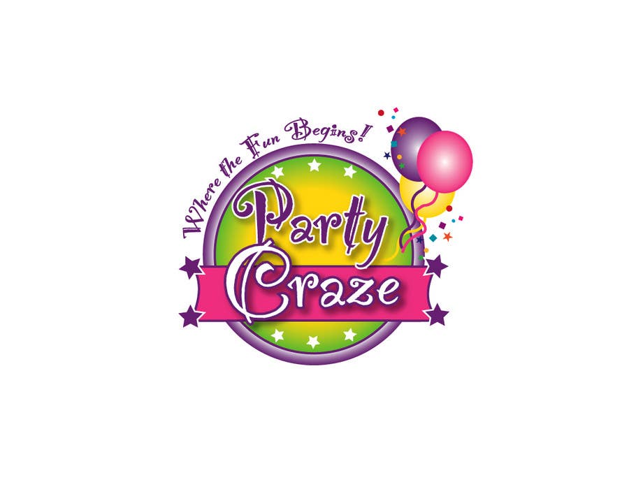 Proposta in Concorso #126 per                                                 Logo Design for Party Craze.com.au
                                            