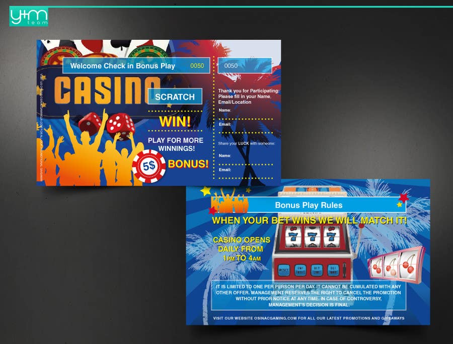 Contest Entry #15 for                                                 I need some Graphic Design for Casino Promotional Campaign
                                            