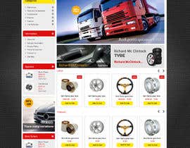 #17 para Design a Auto Parts Website Template por aaturharsh