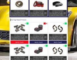 #24 para Design a Auto Parts Website Template por manishb1