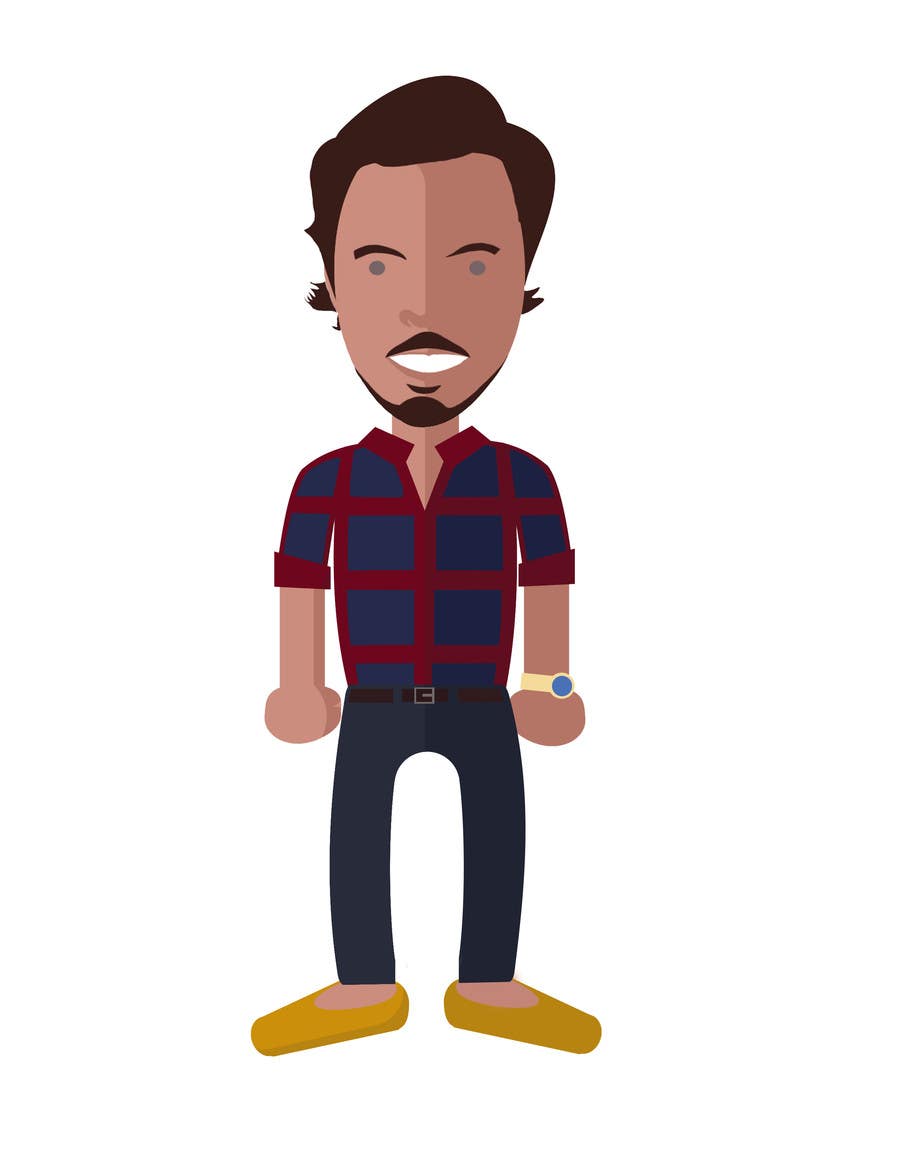 Entry #79 by navindum for Create a cartoon avatar of me for social media  and business | Freelancer