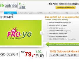 nº 19 pour Improvement of website design for some pages. No programming, only psd files needed! par trizons 