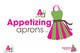 Kilpailutyön #28 pienoiskuva kilpailussa                                                     Logo Design for AppetizingAprons.com
                                                
