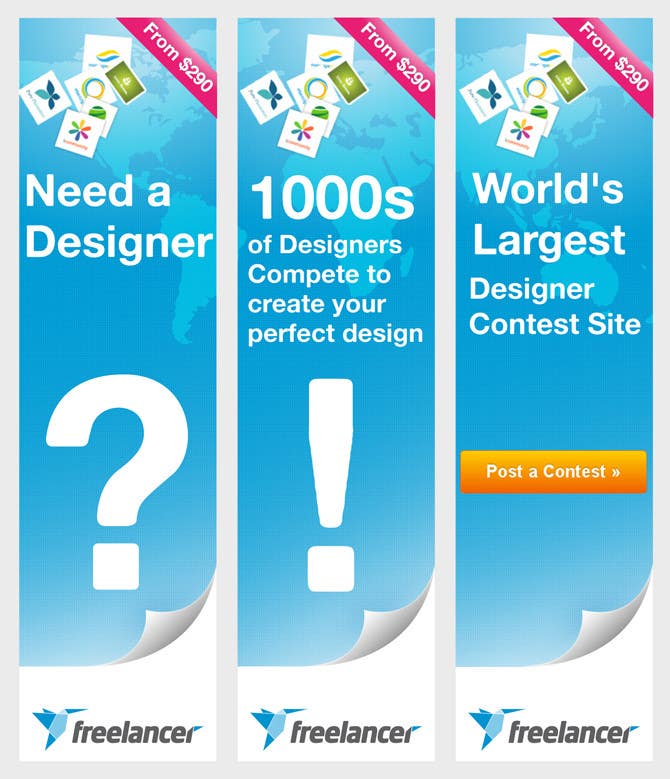 Participación en el concurso Nro.218 para                                                 Banner Ad Design for Freelancer.com
                                            