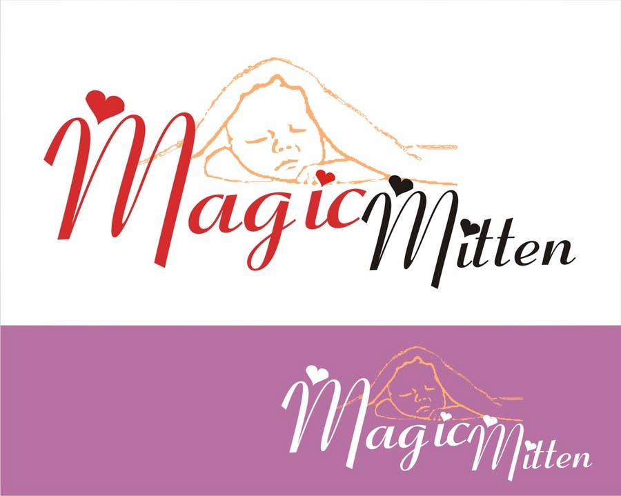 Intrarea #188 pentru concursul „                                                Logo Design for Magic Mitten, baby calming aid
                                            ”