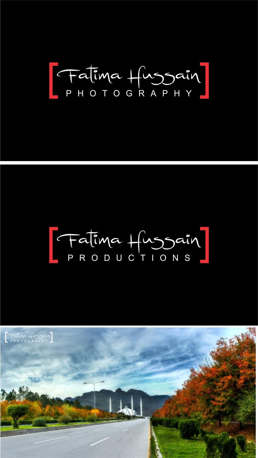 Proposition n°51 du concours                                                 Design a Logo for Fatima Hussain Photography/Productions
                                            