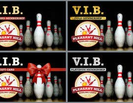 #9 para Design a Club Loyalty Card for  a Bowling Center por djkn