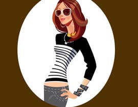 #36 untuk I need some Graphic Design for Woman fashion character oleh porderanto