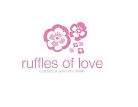 #166 dla Logo Design for Ruffles of Love przez karunaus