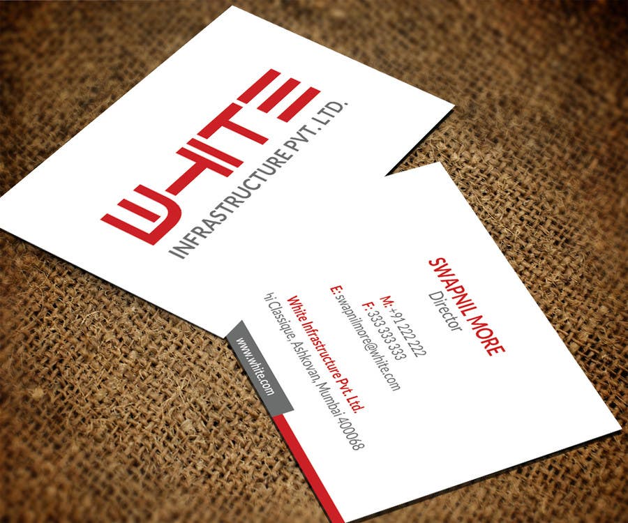Contest Entry #20 for                                                 Design some Business Cards for Interior Contracting Firm
                                            