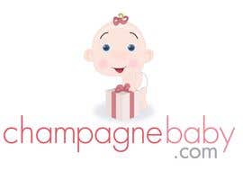 #104 per Logo Design for www.ChampagneBaby.com da Barugh