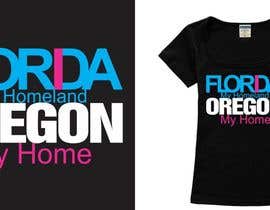 Nro 72 kilpailuun Design a T-Shirt for Girls From Florida and Live in Oregon käyttäjältä mianimtiazz
