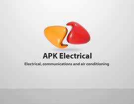 nº 175 pour Logo Design for APK Electrical par praxlab 