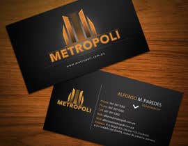 EmadMoradian tarafından Design some Business Cards for Metropoli için no 88