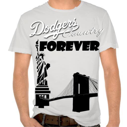 Proposition n°3 du concours                                                 Design a T-Shirt for LA Dodgers
                                            