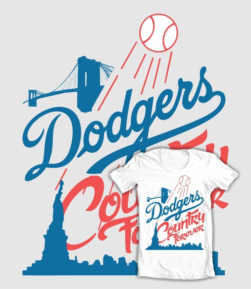 Proposition n°2 du concours                                                 Design a T-Shirt for LA Dodgers
                                            