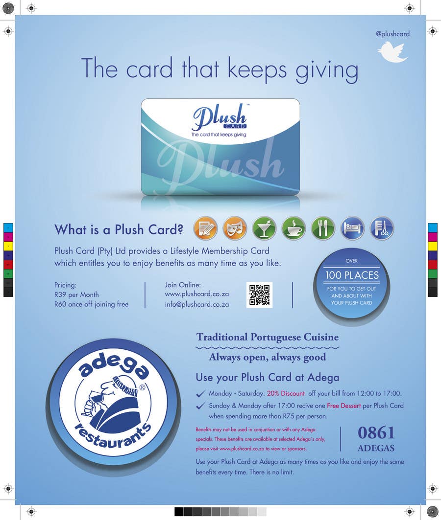 Inscrição nº 14 do Concurso para                                                 Magazine Advert redesign for Plush Card (Pty) Ltd
                                            