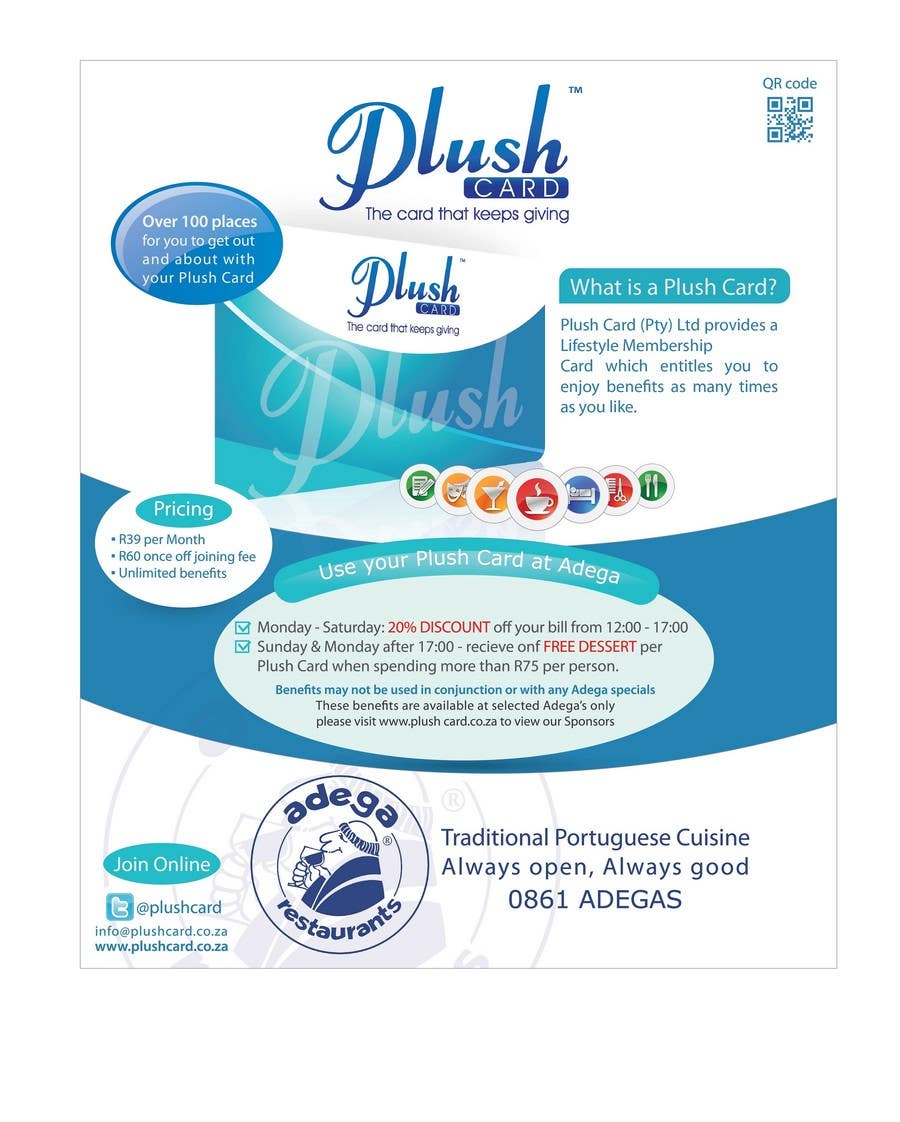 
                                                                                                                        Inscrição nº                                             65
                                         do Concurso para                                             Magazine Advert redesign for Plush Card (Pty) Ltd
                                        